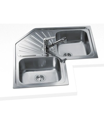 Кухонная мойка Teka Angular 2B полированная сталь 10118005