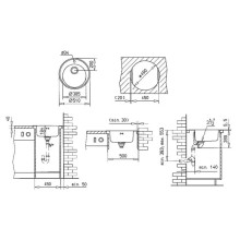 Кухонная мойка Teka Centroval матовая сталь 40127167