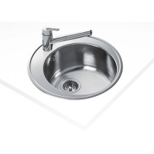 Кухонная мойка Teka Centroval декоративная сталь 10111024