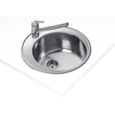 Кухонная мойка Teka Centroval декоративная сталь 10111024