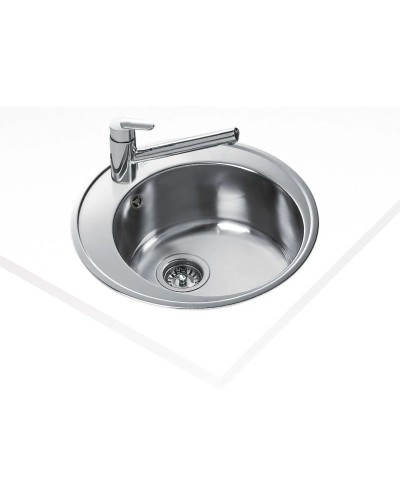 Кухонная мойка Teka Centroval декоративная сталь 10111024
