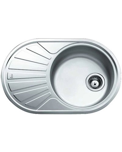 Кухонная мойка Teka DR 77 1B 1D  матовая сталь 40127301