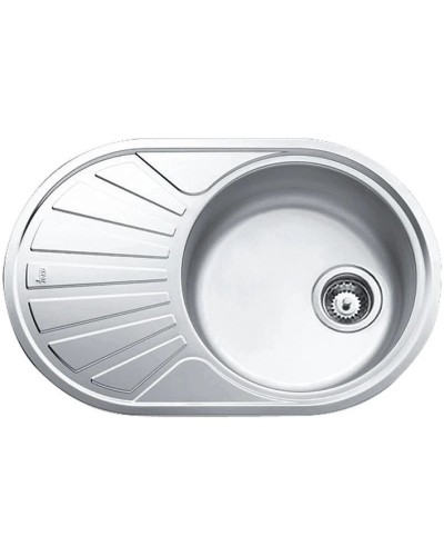 Кухонная мойка Teka DR 77 1B 1D  декоративная сталь 40127303