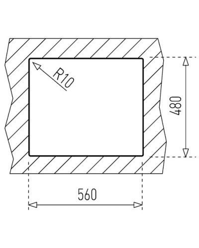 Кухонная мойка Teka Princess 580.500 1B ½D декоративная сталь 40109615