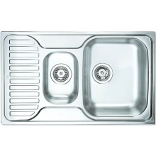 Кухонная мойка Teka Princess 1 1/2B 1/2D декоративная сталь PA780M3001