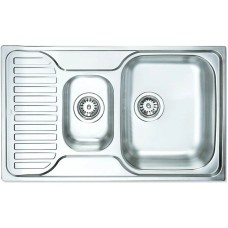 Кухонная мойка Teka Princess 1 1/2B 1/2D декоративная сталь PA780M3001
