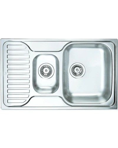 Кухонная мойка Teka Princess 1 1/2B 1/2D декоративная сталь PA780M3001