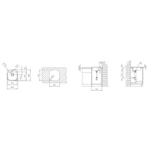 Кухонная мойка Teka Stylo 1B  декоративная сталь 10107045