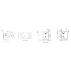 Кухонная мойка Teka Stylo 1B  декоративная сталь 10107045