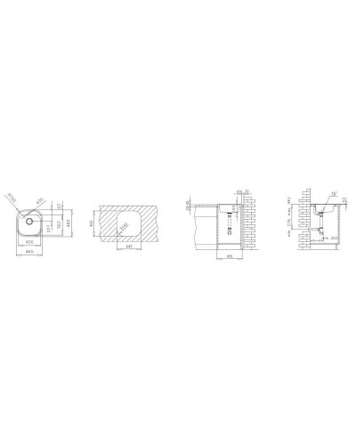 Кухонная мойка Teka Stylo 1B  декоративная сталь 10107045