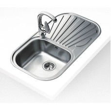 Кухонная мойка Teka Stylo 1B 1D декоративная сталь 10107039