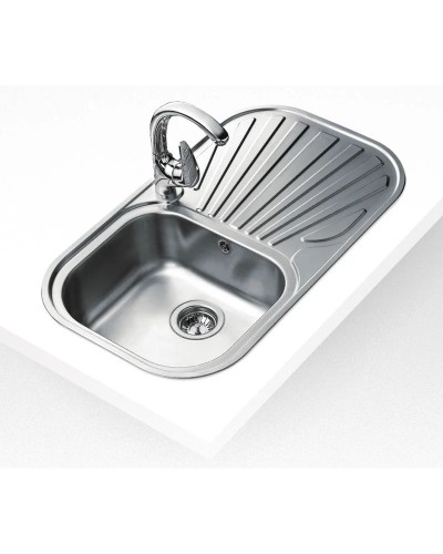 Кухонная мойка Teka Stylo 1B 1D декоративная сталь 10107039