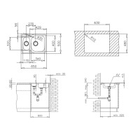 Кухонная мойка Teka Universo 65.50 1 1/2 B матовая сталь 10120068