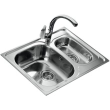 Кухонная мойка Teka Universo 65.50 1 1/2 B матовая сталь 10120068