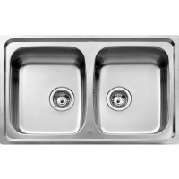 Кухонная мойка Teka Universo 79.50 2B матовая сталь 10120003