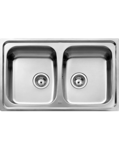 Кухонная мойка Teka Universo 79.50 2B матовая сталь 10120003