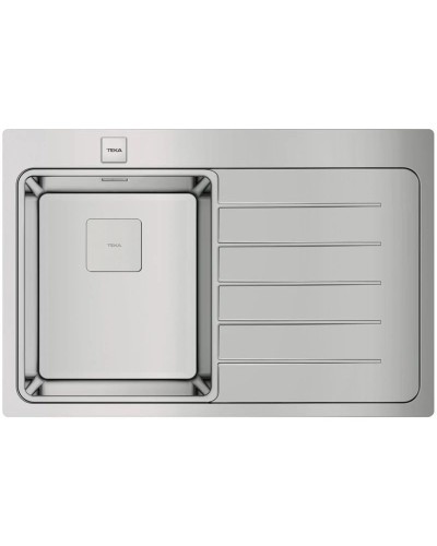 Кухонная мойка Teka Zenit RS15 1B 1D R 78 полированная сталь 115100007