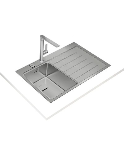 Кухонная мойка Teka Zenit RS15 1B 1D R 78 полированная сталь 115100007