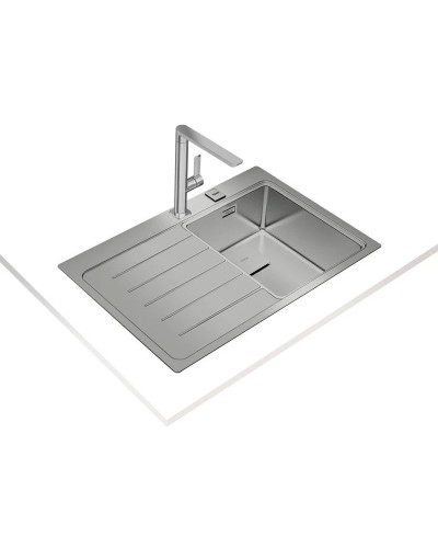 Кухонная мойка Teka Zenit RS15 1B 1D L 78 полированная сталь 115100009