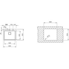 Кухонная мойка Teka Zenit RS15 1B полированная сталь 115000021