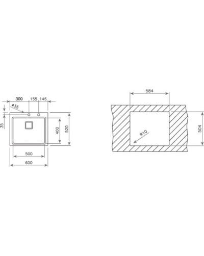 Кухонная мойка Teka Zenit RS15 1B полированная сталь 115000021