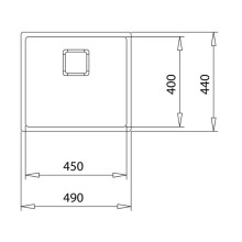 Кухонная мойка Teka Flexlinea RS15 45.40 полированная сталь 115000013