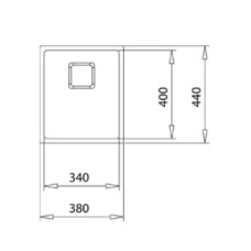 Кухонная мойка Teka Flexlinea RS15 34.40 полированная сталь 115000015