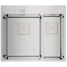 Кухонная мойка Teka Forlinea RS15 2B 580 полированная сталь 115030013