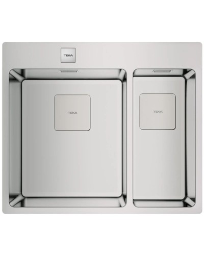 Кухонная мойка Teka Forlinea RS15 2B 580 полированная сталь 115030013