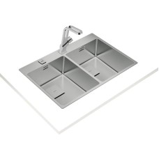 Кухонная мойка Teka Forlinea RS15 2B 740 полированная сталь 115030011