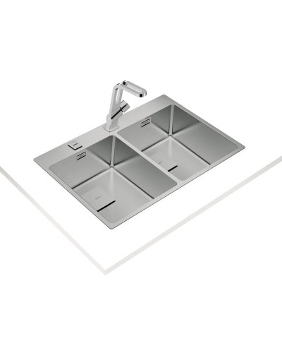 Кухонная мойка Teka Forlinea RS15 2B 740 полированная сталь 115030011