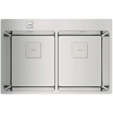 Кухонная мойка Teka Forlinea RS15 2B 740 полированная сталь 115030011