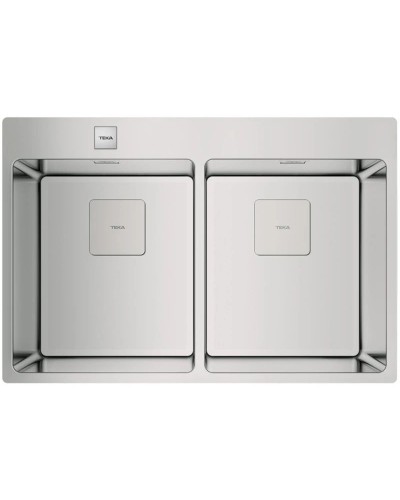 Кухонная мойка Teka Forlinea RS15 2B 740 полированная сталь 115030011