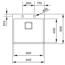 Кухонная мойка Teka Forlinea RS15 50.40 полированная сталь 115000017