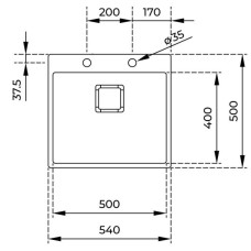 Кухонная мойка Teka Forlinea RS15 50.40 полированная сталь 115000017