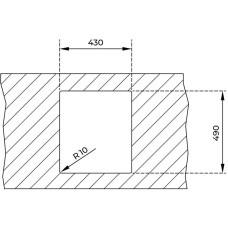 Кухонная мойка Teka Forlinea RS15 40.40 полированная сталь 115000019