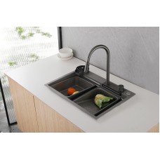 Кухонная мойка Abber Wasser Kreis 68 AF2194NG Никель