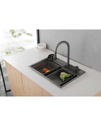 Кухонная мойка Abber Wasser Kreis 68 AF2194NG Никель