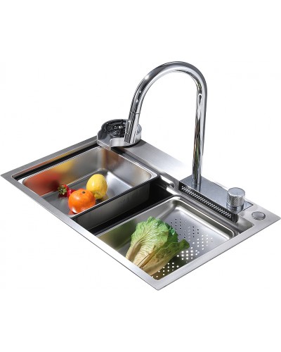 Кухонная мойка Abber Wasser Kreis 68 AF2194 Хром