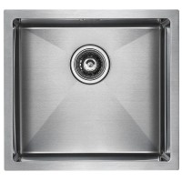 Кухонная мойка Paulmark Weser нержавеющая сталь PM804844-BS