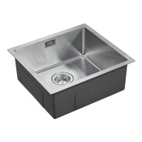 Кухонная мойка Paulmark Weser нержавеющая сталь PM804844-BS