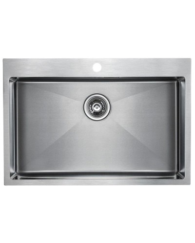 Кухонная мойка Paulmark Saar нержавеющая сталь PM807551-BS