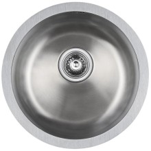 Кухонная мойка Paulmark Werra нержавеющая сталь PM404646-BS