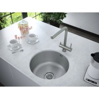 Кухонная мойка Paulmark Werra нержавеющая сталь PM404646-BS