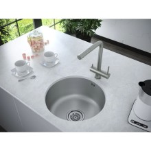 Кухонная мойка Paulmark Werra нержавеющая сталь PM404646-BS