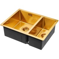 Кухонная мойка Paulmark Annex золотой матовый PM545944-BGL