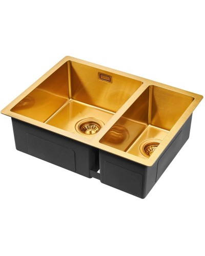 Кухонная мойка Paulmark Annex золотой матовый PM545944-BGL