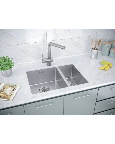 Кухонная мойка Paulmark Annex нержавеющая сталь PM545944-BSL