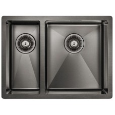 Кухонная мойка Paulmark Annex вороненая сталь PM545944-GMR