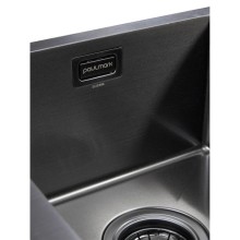 Кухонная мойка Paulmark Annex вороненая сталь PM545944-GMR